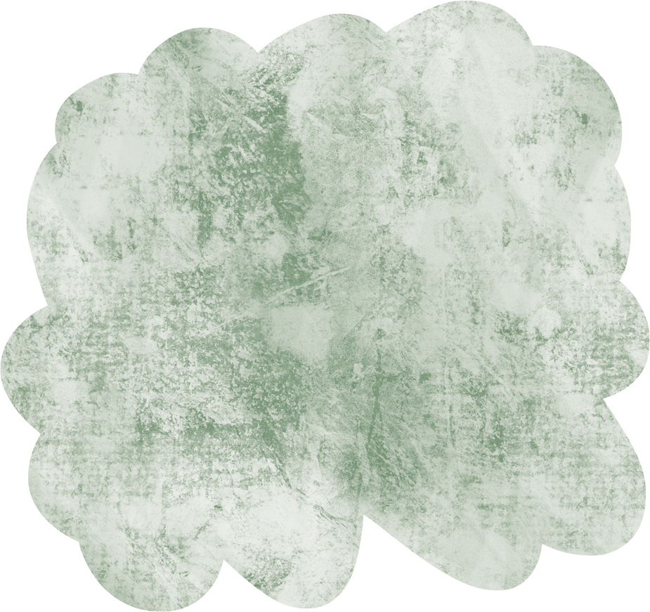 Faded Green Blob